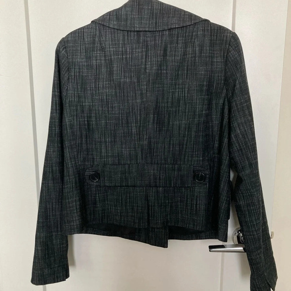 JACOB Sz L Short Cropped Business Career Wear or Casual  Jacket Blazer - Picture 2 of 6